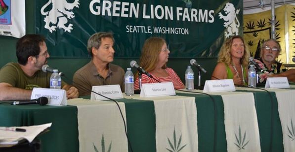 From left to right: Dr. Corva, Martin Lee, Alison Bigelow, Dr. Sexton, and Christopher Larson