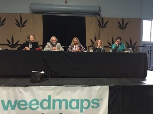 Dr. Sexton presenting at the 2015 Emerald Cup in Santa Rosa, CA.